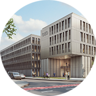 Nachhaltiges Bürogebäude in Mönchengladbach